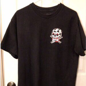 Indestructible MFG Co. Skull Graphic Tee – Size Large – Black Toronto Streetwear